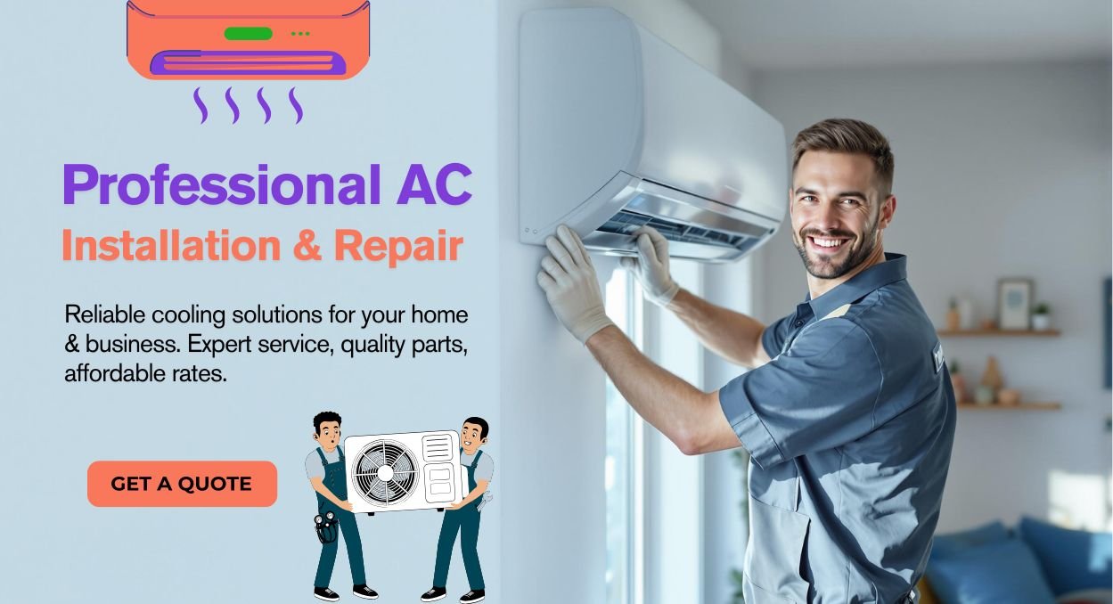 Air condition installation and repair services in Lucknow